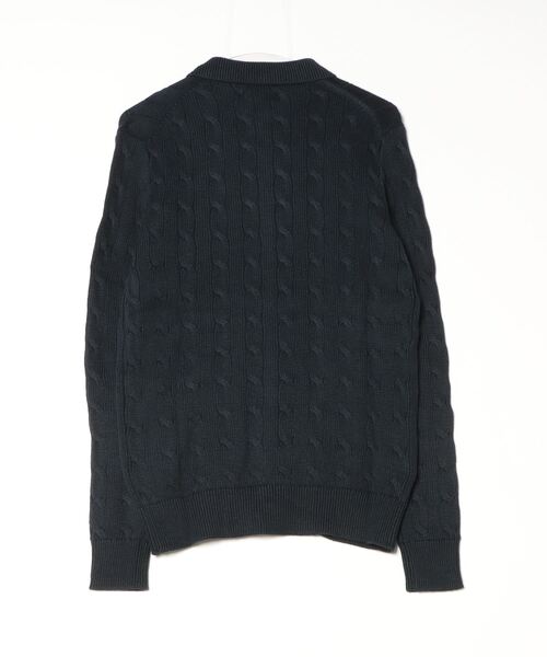 ケーブルニット コットン カーディガン（カーディガン/ボレロ）｜POLO