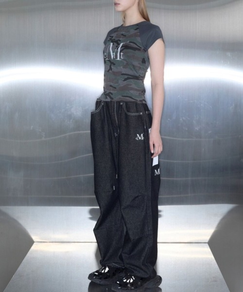 MUCENT（ムセント）の「MUCENT／カモＴ（Tシャツ/カットソー・レディース・チャコール/ベージュ・FREE）」の15枚目の写真