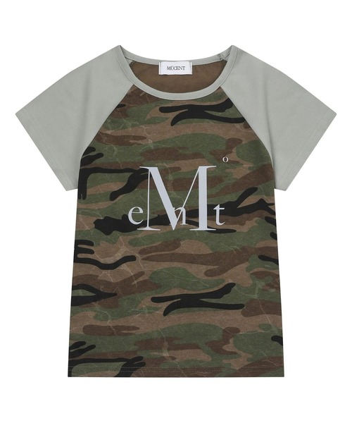 MUCENT（ムセント）の「MUCENT／カモＴ（Tシャツ/カットソー・レディース・チャコール/ベージュ・FREE）」の7枚目の写真