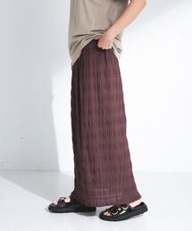 URBAN RESEARCH Sonny Label | コットンシャーリングIラインスカート(スカート)