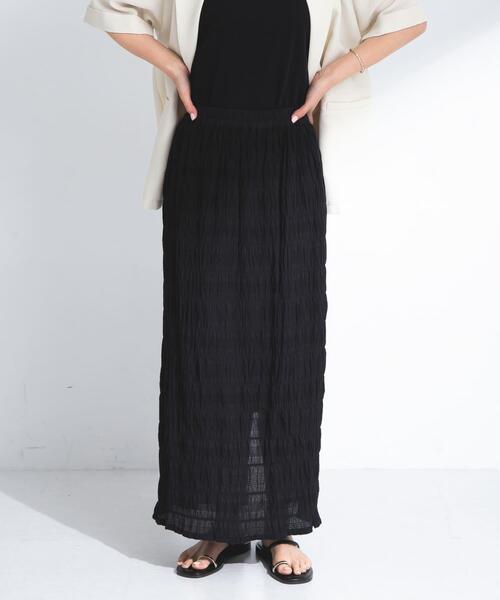 セール】コットンシャーリングIラインスカート（スカート）｜URBAN