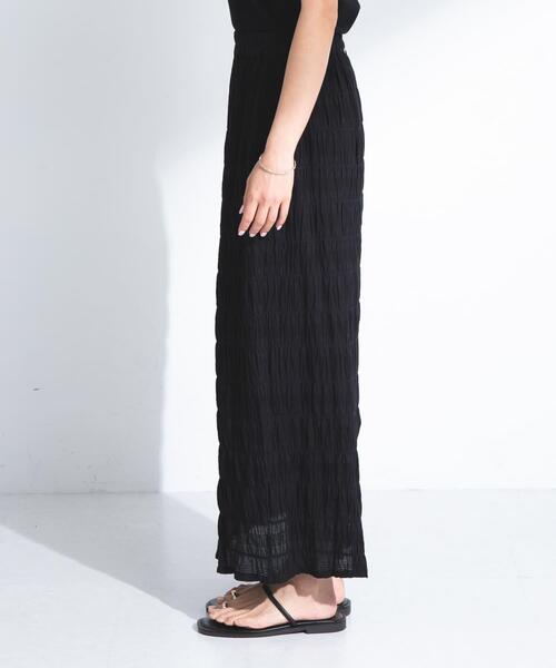 URBAN RESEARCH Sonny Label（アーバンリサーチサニーレーベル）の「コットンシャーリングIラインスカート（スカート・レディース・ブラウン/ブラック・FREE）」の17枚目の写真