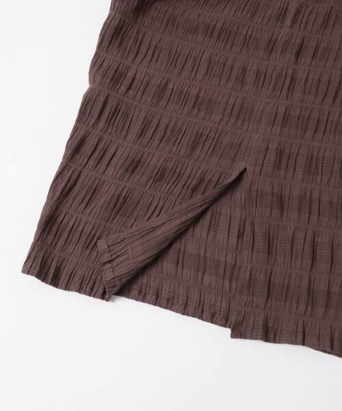 URBAN RESEARCH Sonny Label（アーバンリサーチサニーレーベル）の「コットンシャーリングIラインスカート（スカート・レディース・ブラウン/ブラック・FREE）」の10枚目の写真