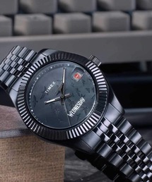 TIMEX 自動巻き ブラックダイヤル 腕時計 Amazon.co.jp: [TIMEX(タイメックス)] タイメックス 腕時計