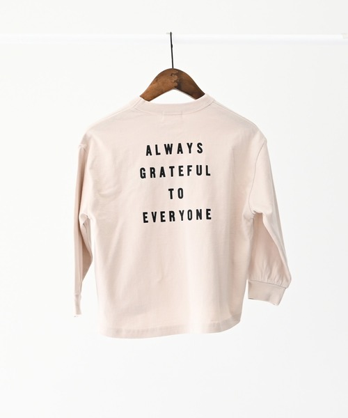 FOV（フォブ）の「FOV/フォブ FOLKS L/S Tシャツ（Tシャツ/カットソー・キッズ・チャコールグレー/ブラック/ベージュ系その他・S/M/L/XL）」の17枚目の写真