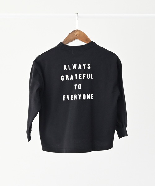 FOV（フォブ）の「FOV/フォブ FOLKS L/S Tシャツ（Tシャツ/カットソー・キッズ・チャコールグレー/ブラック/ベージュ系その他・S/M/L/XL）」の15枚目の写真