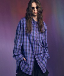 《UNISEX》【Italian Dead Stock Fabric】Prime-Over Regular Collar Shirt Coat/プライムオーバーレギュラーカラーシャツコート【MAISON SPECIAL/メゾンスペシャル】