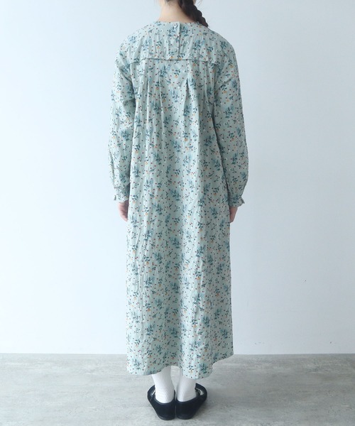 bulle de savon(ビュルデサボン)の「《early spring》はるの庭刺繍 ワンピース(ワンピース・レディース・セージグリーン/チャコールグレー・FREE)」の17枚目の写真