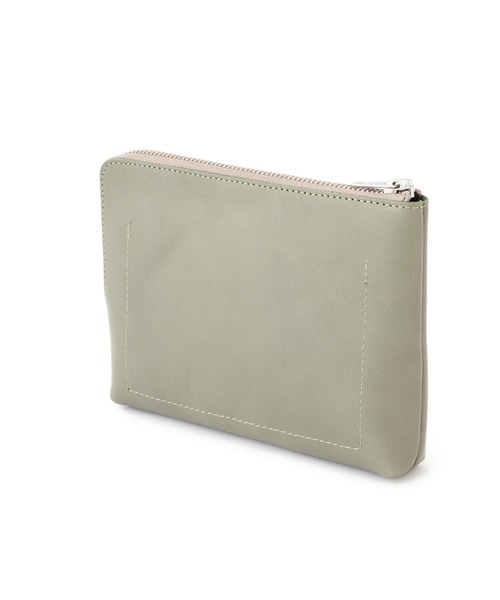 MHL.（エムエイチエル）の「BASIC LEATHER（ポーチ・レディース・グリーン系その他7/ブラック・FREE）」の3枚目の写真