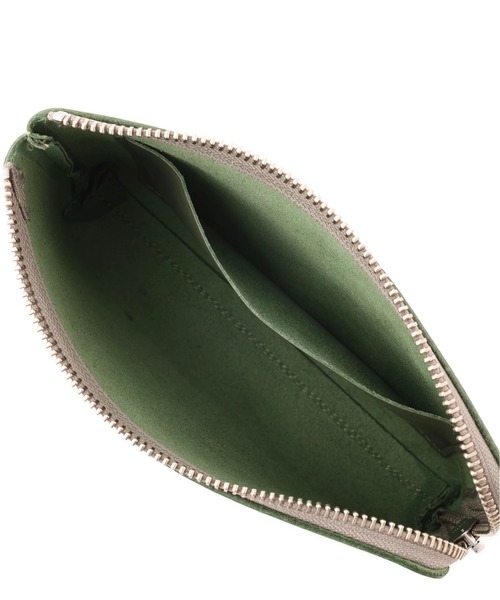 MHL.（エムエイチエル）の「BASIC LEATHER（ポーチ・レディース・グリーン系その他7/ブラック・FREE）」の7枚目の写真
