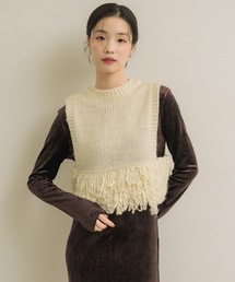 NEUNA（ヌナ）の「フリンジベスト（ベスト）」