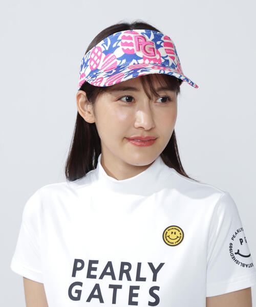 PEARLY GATES チェック柄バイザー 1989 PEARLY GATES チェック柄バイザー 1989