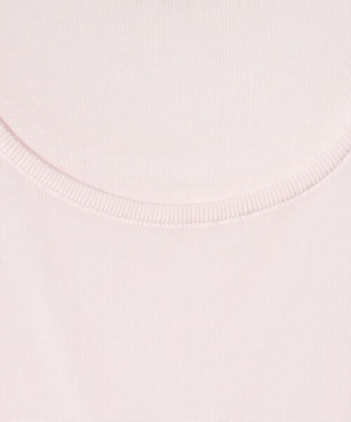 ATON（エイトン）の「＜ATON＞リブタンクレイヤードカットソー（Tシャツ/カットソー・レディース・ライトピンク/ダークグレー・02）」の10枚目の写真
