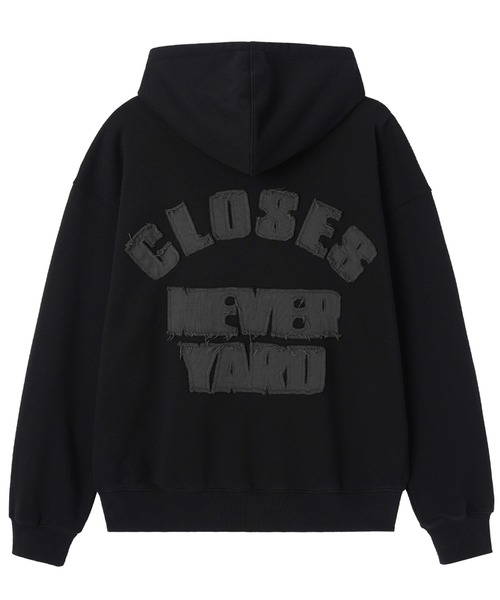 OY(オーワイ)の「『OY/オーワイ』CUTOUT PATCH HOODIE/カットアウトパッチプルオーバーパーカー(パーカー・レディース・ブラック/ネイビー・L/M)」の20枚目の写真