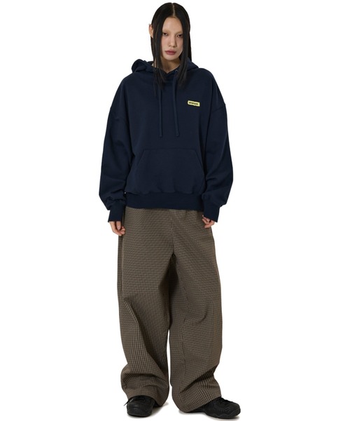 OY/オーワイ』CUTOUT PATCH HOODIE/カットアウトパッチプル