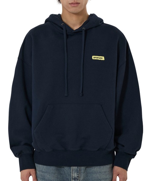 OY(オーワイ)の「『OY/オーワイ』CUTOUT PATCH HOODIE/カットアウトパッチプルオーバーパーカー(パーカー・レディース・ブラック/ネイビー・L/M)」の12枚目の写真