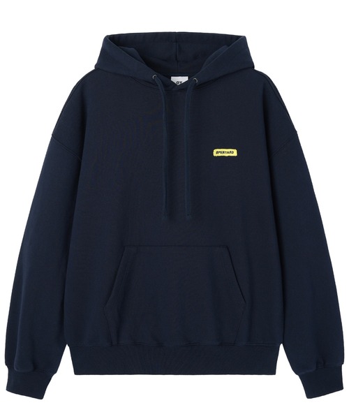 OY(オーワイ)の「『OY/オーワイ』CUTOUT PATCH HOODIE/カットアウトパッチプルオーバーパーカー(パーカー・レディース・ブラック/ネイビー・L/M)」の3枚目の写真