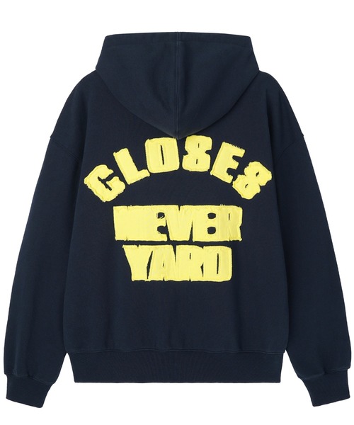 OY/オーワイ』CUTOUT PATCH HOODIE/カットアウトパッチプルオーバー