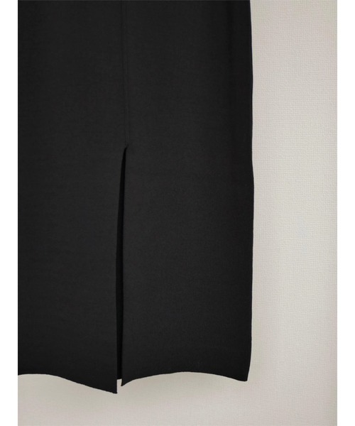 TRUNC（トランクエイティーエイト）の「Dry touch Knit Skirt（スカート・レディース・ブラック/ブラウン・FREE）」の14枚目の写真