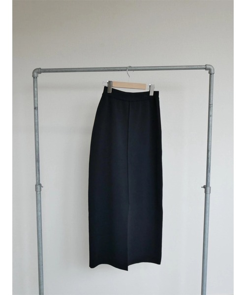 TRUNC（トランクエイティーエイト）の「Dry touch Knit Skirt（スカート・レディース・ブラック/ブラウン・FREE）」の15枚目の写真