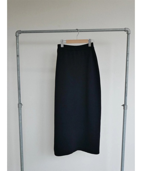 TRUNC（トランクエイティーエイト）の「Dry touch Knit Skirt（スカート・レディース・ブラック/ブラウン・FREE）」の17枚目の写真