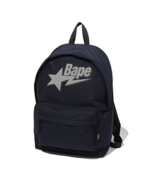 未使用 A BATHING APE エイプ リュック ブルー adidas x ape・メッシュバック・ナップサック・リュック・ブルー