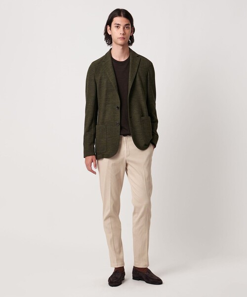 UNITED ARROWS（ユナイテッドアローズ）の「ピケ ガーメントダイ スリムテーパード ノープリーツパンツ（その他パンツ・メンズ・ベージュ/ネイビー/ダークグレー/ナチュラル・44/46/48/50/52）」の17枚目の写真