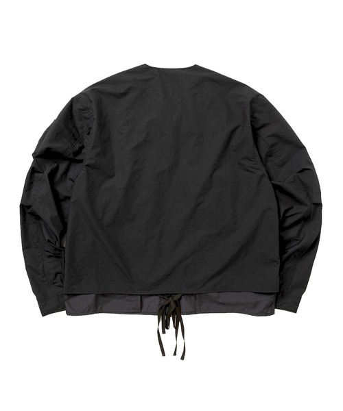 meanswhile（ミーンズワイル）の「Paper Touch Reversible 4Way JKT（MA-1・メンズ・ネイビー/ベージュ/ブラック・3(L)/2(M)）」の17枚目の写真