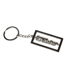 HUF(nt)EMBLEM KEYCHAIN(L[z_[)