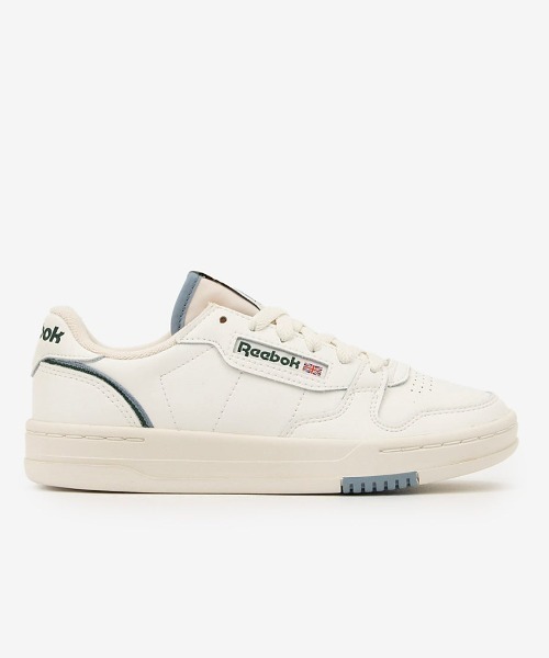 Reebok(リーボック)の「フェーズ コート / PHASE COURT(スニーカー・メンズ・ホワイト×ブルー/ホワイト・22.5cm/23.0cm/23.5cm/24.5cm/24.0cm/25.0cm/25.5cm/26.0cm/26.5cm/27.0cm/27.5cm/28.0cm/28.5cm/29.0cm/30.0cm)」の2枚目の写真