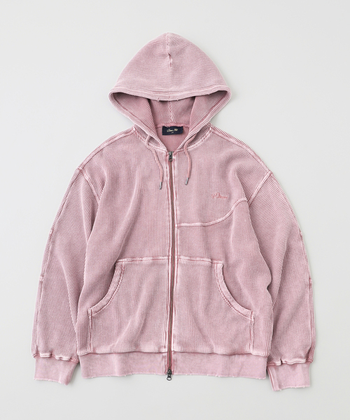 DIME / ダイム PREMIUM WAFFLE ZIP-HOODIE（パーカー）｜DIME（ダイム