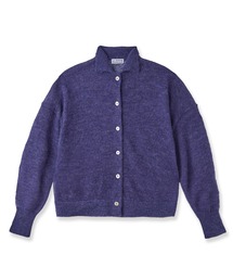 モヘアポロカーディガン