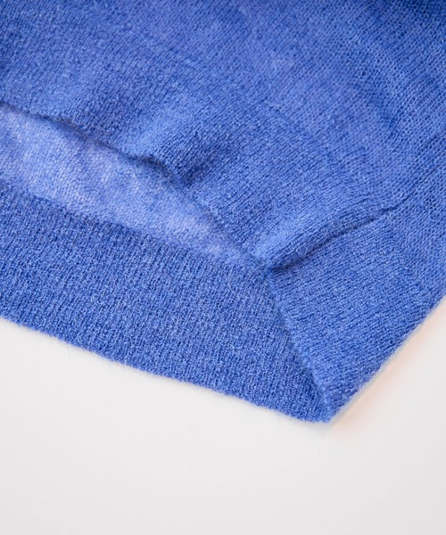 LA MARINE FRANCAISE（マリン フランセーズ）の「モヘアポロカーディガン（ニット/セーター・レディース・ベージュ/ネイビー/ブルー・FREE）」の10枚目の写真