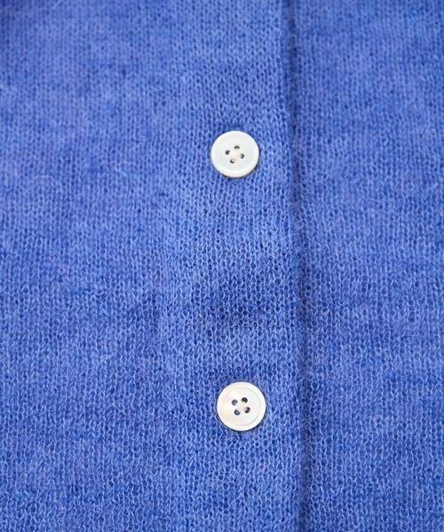 LA MARINE FRANCAISE（マリン フランセーズ）の「モヘアポロカーディガン（ニット/セーター・レディース・ベージュ/ネイビー/ブルー・FREE）」の7枚目の写真