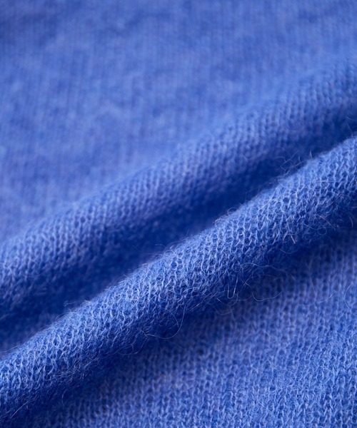 LA MARINE FRANCAISE（マリン フランセーズ）の「モヘアポロカーディガン（ニット/セーター・レディース・ベージュ/ネイビー/ブルー・FREE）」の5枚目の写真