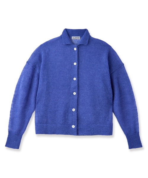 LA MARINE FRANCAISE（マリン フランセーズ）の「モヘアポロカーディガン（ニット/セーター・レディース・ベージュ/ネイビー/ブルー・FREE）」の13枚目の写真