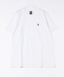 /Bl/【U.S. POLO ASSN】コットンTシャツ
