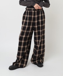 RNA-N | R4386 オンブレーチェックバギーパンツ(その他パンツ)
