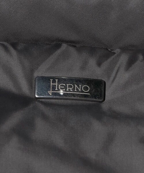 HERNO（ヘルノ）の「＜HERNO＞フーディ ダウンジャケット（ダウンジャケット/コート・メンズ・ブラック/ダークグレー・48/50）」の9枚目の写真
