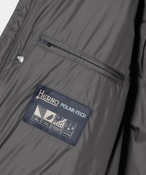 HERNO（ヘルノ）の「＜HERNO＞フーディ ダウンジャケット（ダウンジャケット/コート・メンズ・ブラック/ダークグレー・48/50）」の12枚目の写真