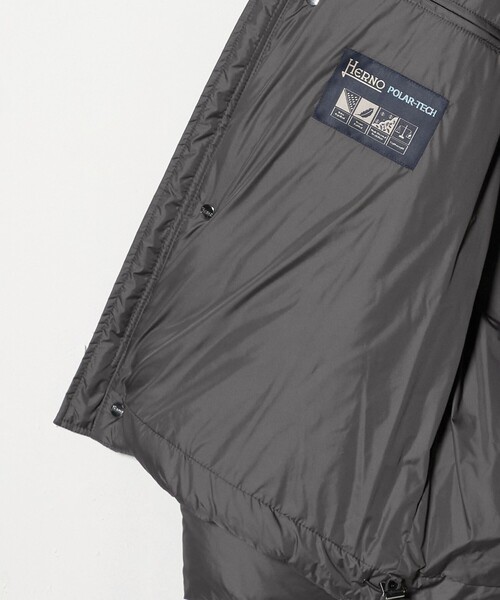 HERNO（ヘルノ）の「＜HERNO＞フーディ ダウンジャケット（ダウンジャケット/コート・メンズ・ブラック/ダークグレー・48/50）」の13枚目の写真