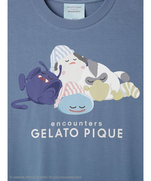 ジェラートピケ　ポケモン　スリーピングモンスターワンポイントロンT gelato pique】【ユニセックス】SleepワンポイントロンT A S-M/M-L
