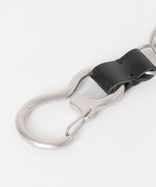 URBAN RESEARCH DOORS（アーバンリサーチドアーズ）の「コンビレザーカラビナキーリング（その他小物・メンズ・ブラウン/オレンジ/ブラック・-）」の8枚目の写真