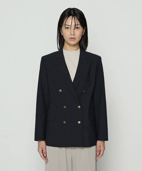 COMME CA（コムサ）の「T/W 2WAYストレッチ ジャケット（テーラードジャケット・レディース・ネイビー・11号/9号）」の21枚目の写真