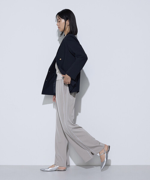 COMME CA（コムサ）の「T/W 2WAYストレッチ ジャケット（テーラードジャケット・レディース・ネイビー・11号/9号）」の8枚目の写真