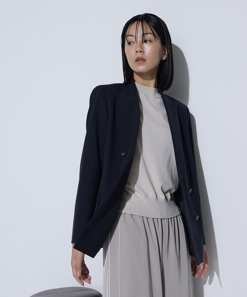 COMME CA（コムサ）の「T/W 2WAYストレッチ ジャケット（テーラードジャケット・レディース・ネイビー・11号/9号）」の12枚目の写真