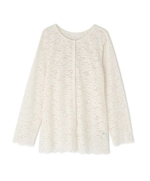 セール】◇【BLANC】レースブラウス（シャツ/ブラウス）｜NATURAL