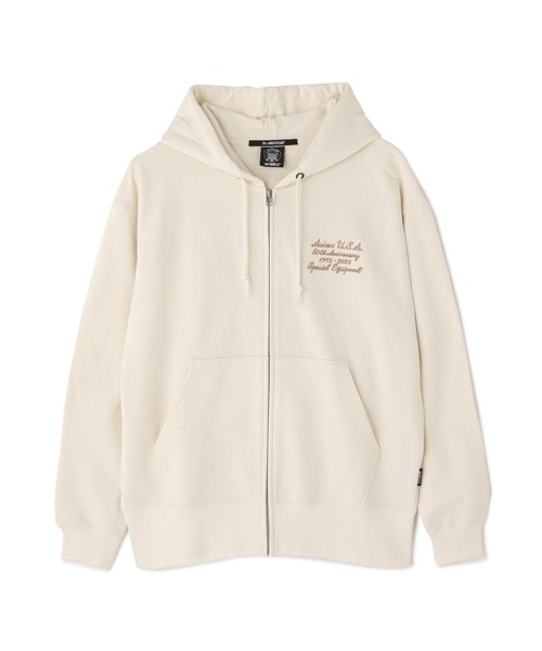 AVIREX（アヴィレックス）の「AVIREX 50th VARSITY PARKA / 50周年 バーシティー パーカー / アヴィレックス（パーカー・メンズ・チャコール/オフホワイト/エンジ・XX-LARGE/LARGE/MEDIUM/X-LARGE）」の10枚目の写真