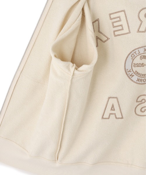 AVIREX（アヴィレックス）の「AVIREX 50th VARSITY PARKA / 50周年 バーシティー パーカー / アヴィレックス（パーカー・メンズ・チャコール/オフホワイト/エンジ・XX-LARGE/LARGE/MEDIUM/X-LARGE）」の12枚目の写真