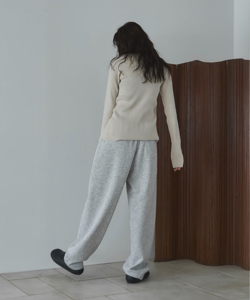 feepur（フェピュール）の「【ハンドウォッシャブル】リブニットVカーディガン（カーディガン/ボレロ・レディース・アイボリー/ブラック/グレー/チャコールグレー/ブラウン・MEDIUM）」の9枚目の写真